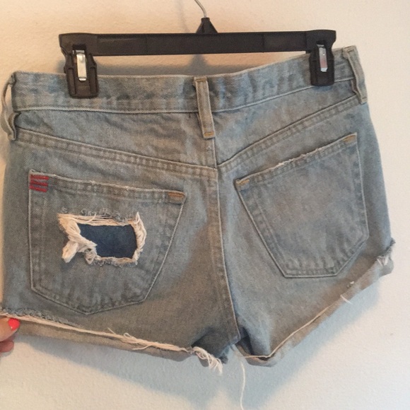 BDG Denim High Rise Shorts (Urban Outfitters) - Picture 3 of 6